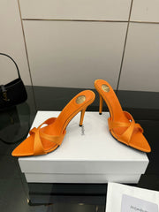 High-heeled sandals
