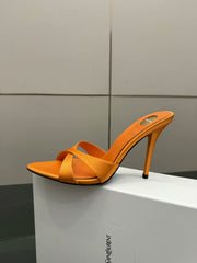 High-heeled sandals