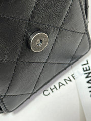 "Mandarin Duck" Chain Bag — Black Mini