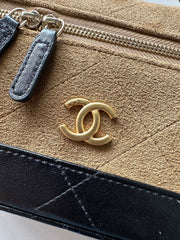 Suede Box Bag