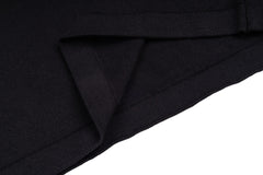 Nylon-Paneled Monogram Pocket Knitted Short-Sleeve Top