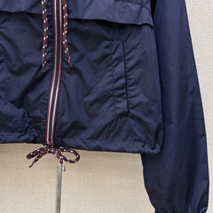 Hooded zip-up sun protection jacket