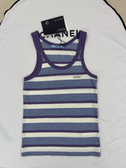 Striped Casual Crew Neck