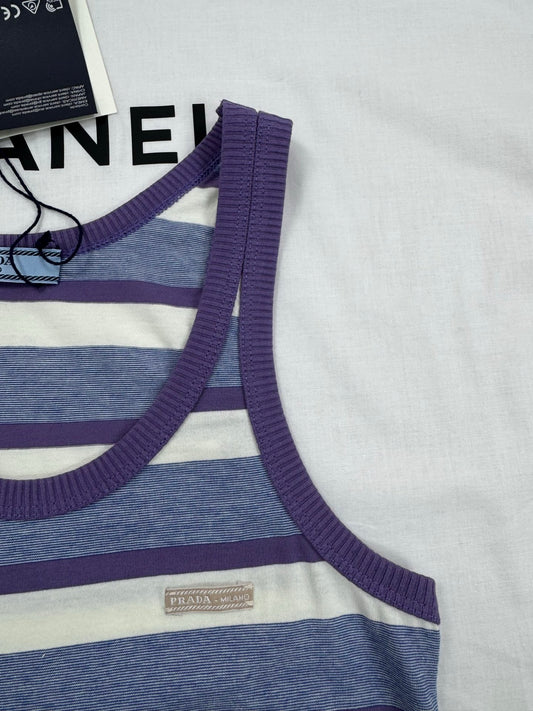 Striped Casual Crew Neck