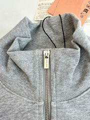 Embroidered Zipper Jacket