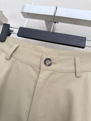 Deconstructed Wide-Leg Pants
