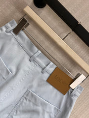 Deconstructed Wide-Leg Shorts