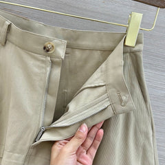 Deconstructed Wide-Leg Shorts