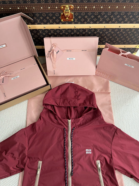 Hooded Cropped Jacket