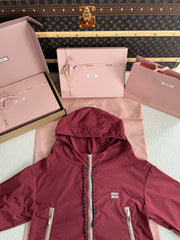 Hooded Cropped Jacket