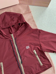Hooded Cropped Jacket