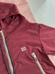 Hooded Cropped Jacket