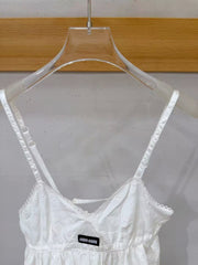 Lace patchwork vest