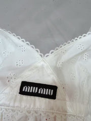 Lace patchwork vest