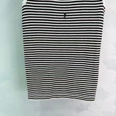 Classic Striped Knit Tank Top
