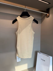 Logo Knit Tank Top
