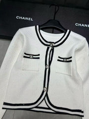 Minimalist knit cardigan