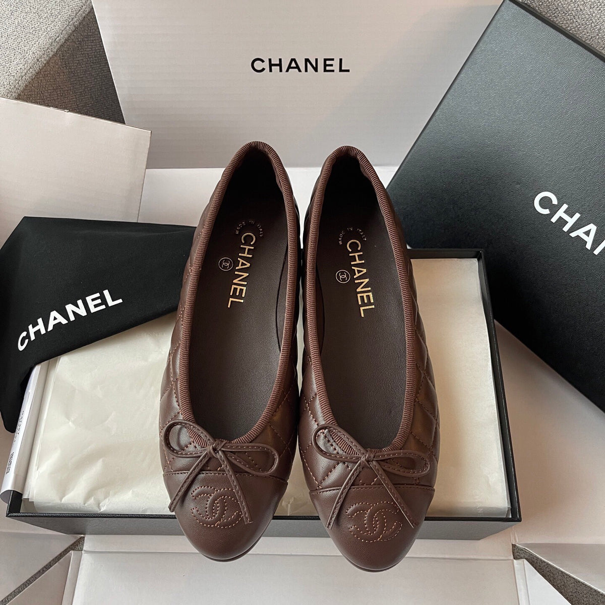 Quilted Ballet Flats