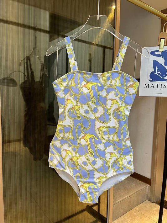 Push-up one-piece swimsuit