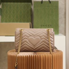 milk tea color Small  Marmont 2.0 Shoulder Bag