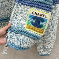 Chunky knit crochet sweater oversized coat