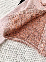 Floral Pink Rhinestone Hook and Loop Jacket