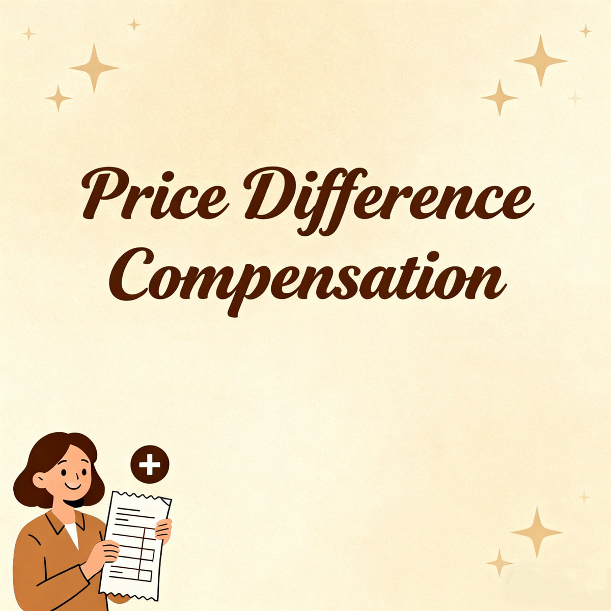 For price difference compensation