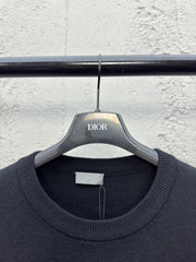 mohair letter sweater