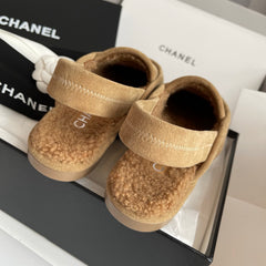 Fur-Lined Mules