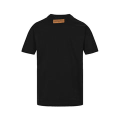 Pumpkin print short sleeves